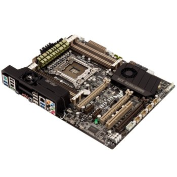 Дънна платка ASUS SABERTOOTH X79, X79, LGA2011, DDR3, 3x PCI-E 3.0 (CF/SLi) (HDMI, DVI & DisplayPort), SB7.1, Lan1000, 4xSATA 6Gb/s, 1394, eSATA 6Gb/s, 4xUSB3.0, ATX | JAR Computers ASUS SABERTOOTH X79