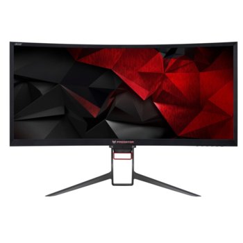 Монитор Acer Predator Z35P (UM.CZ1EE.P01), 35" (89cm) VA панел, 100 Hz, Ultra WQHD, 4ms, 100 000 000:1, 300 cd/m2, DisplayPort, HDMI, USB | JAR Computers Acer Predator Z35P