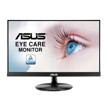 Монитор Asus VP229HE, 21.5" (54.61 cm) IPS панел, 75Hz, Full HD, 5ms, 100000000:1, 250cd/m2, HDMI, VGA | JAR Computers Asus VP229HE