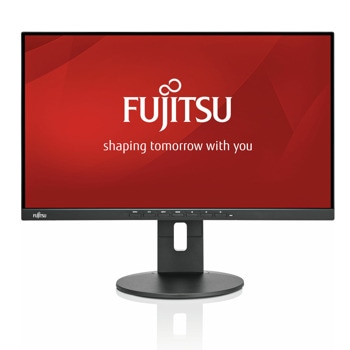 Монитор Fujitsu B24-9 TS (B249TDXSP1EU), 23.8" (60.5 cm) IPS панел, Full HD, 5 ms, 20000000:1, 250 cd/m2, DisplayPort, HDMI, D-SUB, USB image