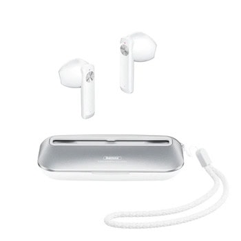 Слушалки Remax Shell AlloyBuds M2, безжични, Bluetooth, микрофон, до 5 часа време на работа, бели | JAR Computers Слушалки Remax Shell AlloyBuds M2 White 20739