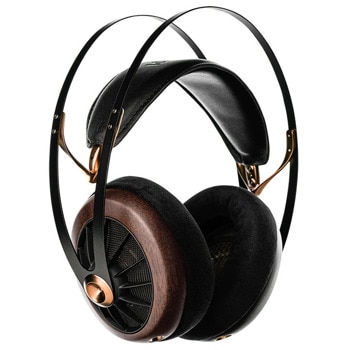 Слушалки Meze Audio 109 Pro (M-109P), отворен дизайн, 50mm драйвери, 5 - 30 000 Hz, 112 dB/mW, 40 ohms, 1.5/3m кабели, AUX с 6.3mm адаптер, черно-кафяви | JAR Computers Meze Audio 109 Pro M-109P