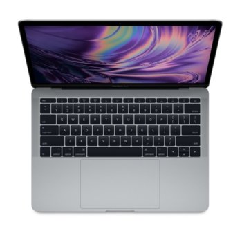 Лаптоп Apple MacBook Pro 13 (MV962ZE/A_Z0WQ0009N/BG)(сив), четириядрен Coffee Lake Intel Core i5-8279U 2.4/4.1GHz, 13.3" (33.78) cm IPS Retina дисплей, 8GB DDR4, 256GB SSD, 4x USB-C Thunderbolt, macOS Mojave, 1.37 kg, БГ клавиатура | JAR Computers Apple MacBook Pro 13 (MV962ZE/A_Z0WQ0009N/BG)
