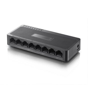 Суич Netis ST3108S, 100Mbps, 8-Port | JAR Computers Netis ST-3108S 8 Port Switch
