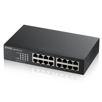ZyXEL GS1100-16 v4 GS1100-16-EU0104F | JAR Computers ZyXEL GS1100-16 v4 GS1100-16-EU0104F