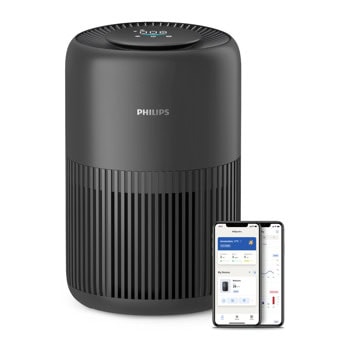 Пречиствател на въздух Philips AC0951/13, подходящ за помещения с площ до 65m², HEPA филтър, 3-слойна филтрация, ниско ниво на шум, автоматичен режим, сив | JAR Computers Philips AC0951/13