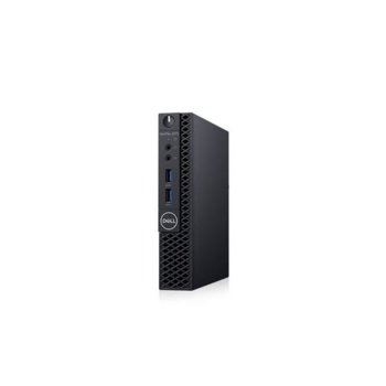 Настолен компютър Dell Optiplex 3070 MFF (#DELL02690), шестядрен Coffee Lake Intel Core i5-9500T 2.2/3.7 GHz, 8GB DDR4, 256GB SSD, 4x USB 3.1, клавиатура и мишка, Windows 10 Pro | JAR Computers Dell Optiplex 3070 MFF #DELL02690