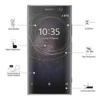 Протектор Eiger 3D за Sony Xperia XA2