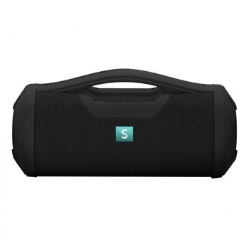 Тонколона Samus Soundcore, 2.1, 30W RMS (2x6W + 18W), Bluetooth, USB, 3.5mm жак, слот за microSD карта, черна, до 5 часа време на работа | JAR Computers Преносима тонколона Samus Soundcore