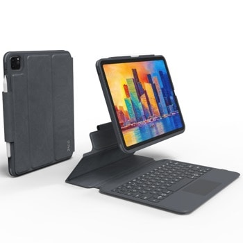 Клавиатура Smart Keyboard ZAGG Keyboard Pro Keys за таблет Apple-iPad 10.9, Black/Gray-UK | JAR Computers Клавиатура ZAGG Pro Keys Black/Gray-UK