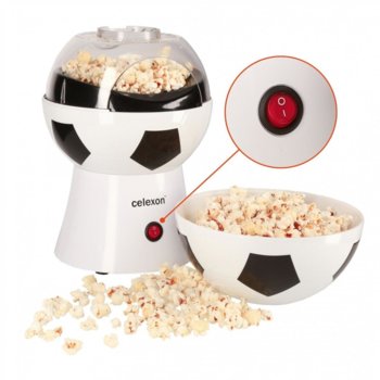 Машина за пуканки CELEXON SoccerPop SP10, 1200W, бяла | JAR Computers CELEXON-1091619