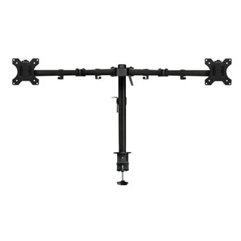 Стойка за монитори ACT AC8302, за бюро, за екрани от 10" до 32", VESA до 100 x 100, до 8 кг, регулируема, за до 2бр. монитора, черна | JAR Computers ACT AC8302