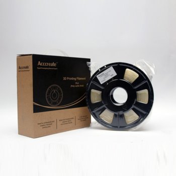 Консуматив за 3D принтер Acccreate, ABS filament, 1.75mm, безцветен, 1kg | JAR Computers Acccreate 01.04.02.1101