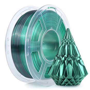 Jayo Silk PLA+ Dual Color Black Green 03250106Z