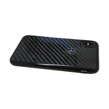 Ferrari Real Carbon case for iPhone XS FEHCAHCPXBK