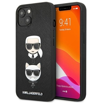 Karl Lagerfeld Karl & Choupette Saffiano Leather