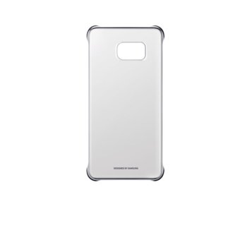 Clear Cover Samsung Galaxy S6 Edge, Silver