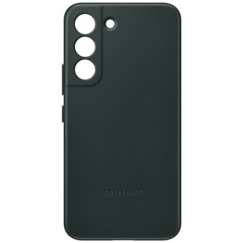 Samsung S22 S901 Leather Cover Green