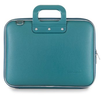 Чанта за лаптоп Bombata Mediobombata Classic teal blue, до 14" (35.56 cm), светло синя | JAR Computers Bombata Mediobombata Classic 13-14 inch teal blue