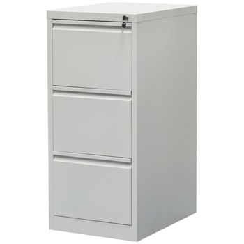 Кардекс RFG FC-D3A, 3x чекмеджета, прахово боядисан, метален, заключване, сив | JAR Computers RFG FC-D3A