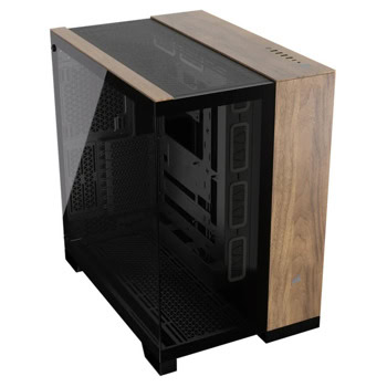 Кутия Corsair 6500X, E-ATX/ATX/mATX/Mini-ITX, 4x USB 3.2 Gen 1 Type-A, 1x USB 3.2 Gen 2 Type-C, с прозорец, черно-кафява, без захранване | JAR Computers Corsair CC-9011282-WW