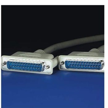 Кабел Roline, от D-Sub(м) към D-sub(м), 9m | JAR Computers RS232 cable 25M/25M, 9m