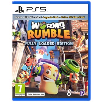 Игра за конзола Worms Rumble: Fully Loaded Edition, за PS5 | JAR Computers Worms Rumble: Fully Loaded Edition PS5