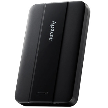 Твърд диск 1TB Apacer AC237 (AP1TBAC237B-1)(черен), външен, 2.5" (6.35 cm), USB 3.2 Gen 1 | JAR Computers Apacer AC237 AP1TBAC237B-1