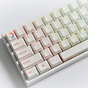 Ducky x Varmilo Miya Pro Rainbow Cherry Silver