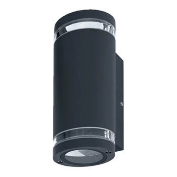LED осветително тяло Ledvance ENDURA Classic Beam Gap Wall UpDown GU10, IP44 защита, за стена, сиво | JAR Computers Ledvance ENDURA Classic Beam Gap Wall UpDown GU10