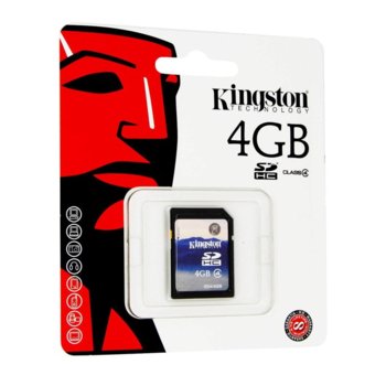 Kingston SD4/4GB SDHC Class4