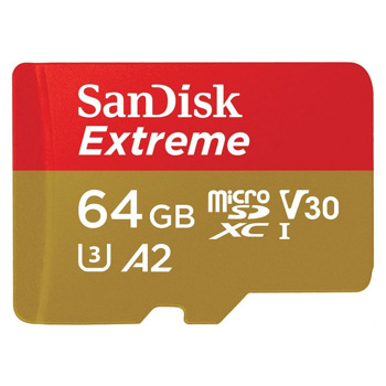 Sandisk Extreme microSDXC 64GB SDSQXAH-064G-GN6MA