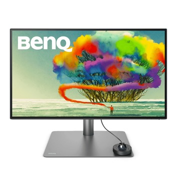 Монитор BenQ PD2725U (9H.LJXLA.TBE), 27" (68.58 cm) IPS панел, 4K/UHD, 5ms, 400cd/m2, DisplayPort, HDMI, Thunderbolt 3, USB | JAR Computers BenQ PD2725U 9H.LJXLA.TBE