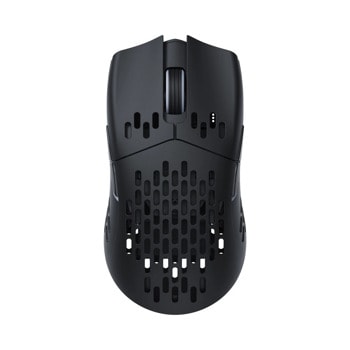 Мишка Keychron M1-A3, оптична (26000dpi), жична/безжична, Bluetooth, 2.4GHz, USB-C, черна, PixArt PAW 3395 сензор, RGB подсветка | JAR Computers Мишка Keychron M1 черна M1-A3