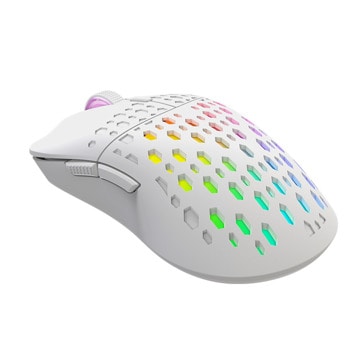 Мишка Xtrike ME GM-209W, оптична (8000 dpi), USB, бяла, RGB подсветка, гейминг, 6 бутона | JAR Computers Мишка Xtrike ME GM-209W