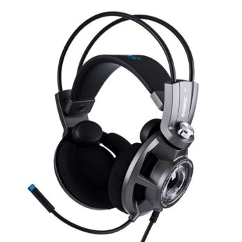 Слушалки Somic G954, микрофон, гейминг, 40мм говорители, USB, черни | JAR Computers Somic G954