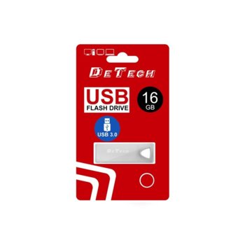 USB Флаш памет DeTech, 16GB, USB 3.0 - 62037