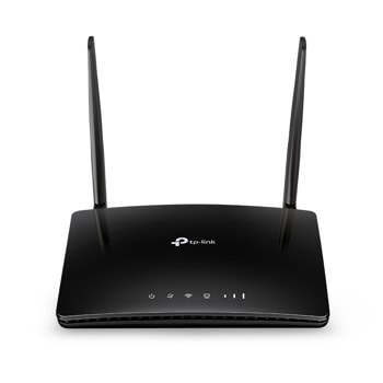 Рутер TP-Link Archer MR202, 4G, 750Mbps, 2.4GHz(300 Mbps)/5GHz(433 Mbps), Wireless AC, 3x LAN 10/100Mbps, 1x WAN 10/100Mbps, 1x Nano SIM card, 2x външни антени | JAR Computers TP-Link Archer MR202