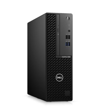 Настолен компютър Dell OptiPlex 3080 SFF (DTO3080SFFI5105008G1T_UBU1-14), четириядрен Comet Lake Intel Core i3-10100 3.6/4.3 GHz, 8GB DDR4, 1TB HDD, 4x USB 3.2, клавиатура и мишка, Linux | JAR Computers Dell OptiPlex 3080 SFF DTO3080SFFI5105008G1T_UBU1-