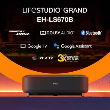 Epson Lifestudio Grand EH-LS670B Black V11HB82140