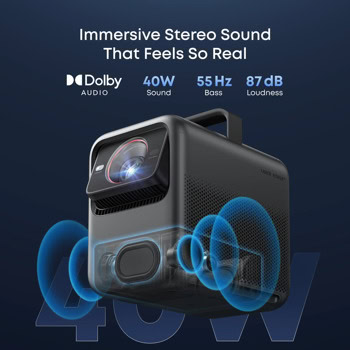 soundcore NEBULA X1 Black+Gray | JAR Computers soundcore NEBULA X1 Black+Gray