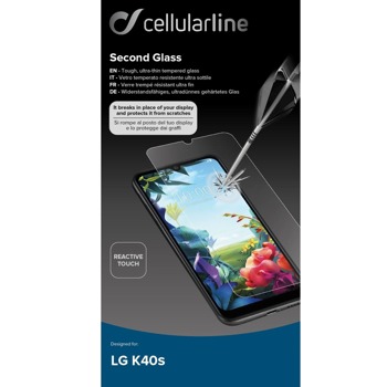 Cellularline Tempered Glass for LG K40s