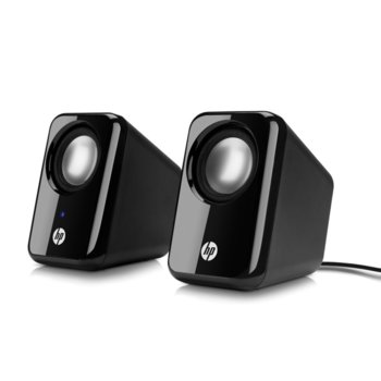 HP Multimedia Speakers, 2.0, USB, черни | JAR Computers HP Multimedia Speakers 2.0 BR367AA