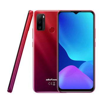 Смартфон Ulefone Note 10P (червен), поддържа 2 SIM карти, 6.52" (16.56cm) HD+ IPS дисплей, четириядрен Unisoc Tiger T310 2.0GHz, 3GB RAM, 128GB Flash памет (+microSD слот), 13 + 2 & 8 Mpix камери, Android | JAR Computers Ulefone Note 10P 3/128GB Red
