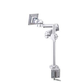 Стойка за телевизор NewStar FPMA-D930, за плот, за екрани от 10" до 30", VESA до 100x100 mm, макс. тегло до 10кг., регулируема, сребриста | JAR Computers NewStar FPMA-D930