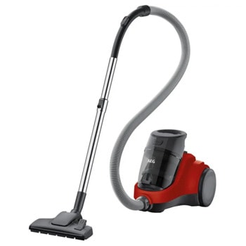 Прахосмукачка AEG LX5-2-ANIM, без торба, 750W, 1800ml капацитет на контейнера, миещ се филтър, червена | JAR Computers Прахосмукачка AEG LX5-2-ANIM