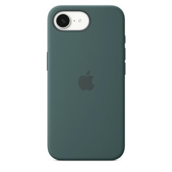 Калъф за Apple iPhone 16e, силиконов, Silicone Case Lake Green, удароустойчив, зелен | JAR Computers Apple iPhone 16e Silicone Case Lake Green