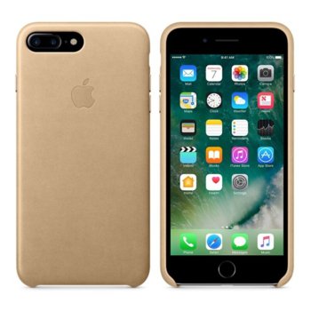 Apple iPhone 7 Plus Leather Case - Tan