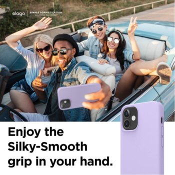 Kалъф Elago за iPhone 12 mini жълт ES12SC54-LV