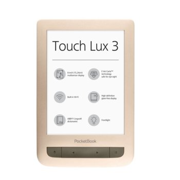 PocketBook Touch Lux 3 Gold PB626(2)